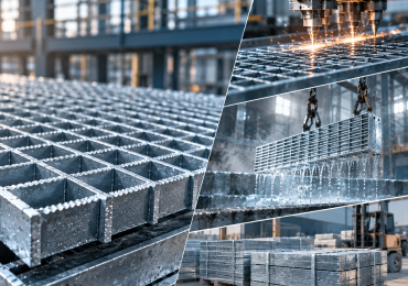 Galvanized Grating Manufacturing