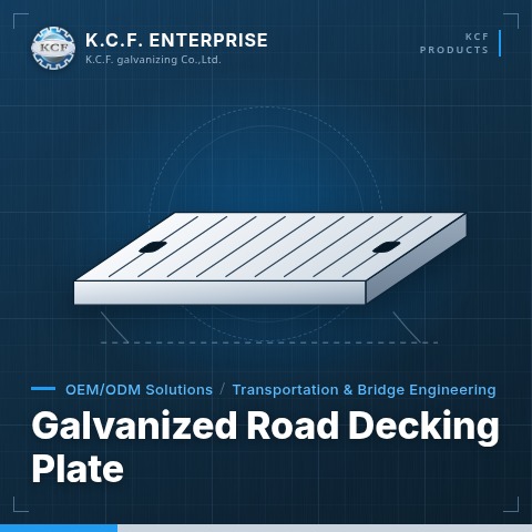 Galvanized Road Decking Plate