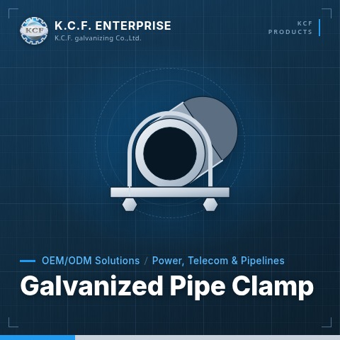 Galvanized Pipe Clamp