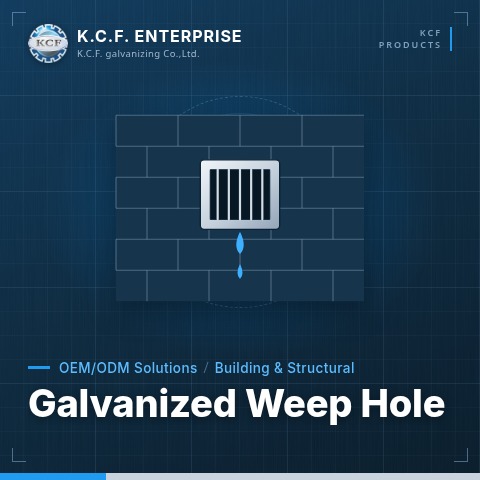 Galvanized Weep Hole