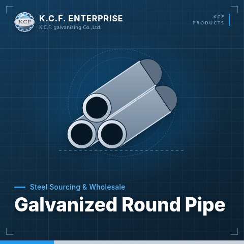 Galvanized Round Pipe