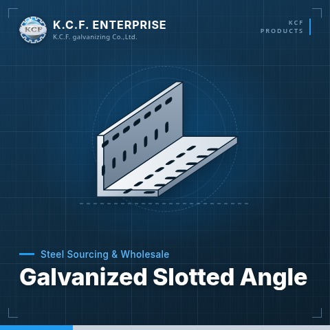 Galvanized Slotted Angle