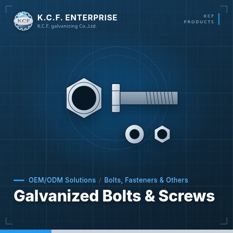 Galvanized Bolts & Screws