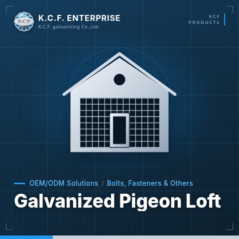 Galvanized Pigeon Loft